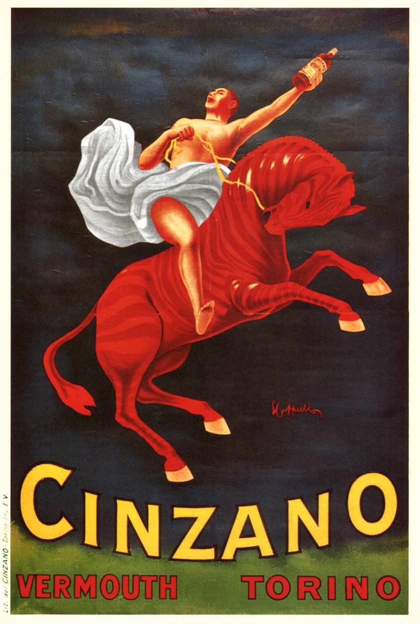 Vermouth Cinzano (plakat) av Leonetto Cappiello