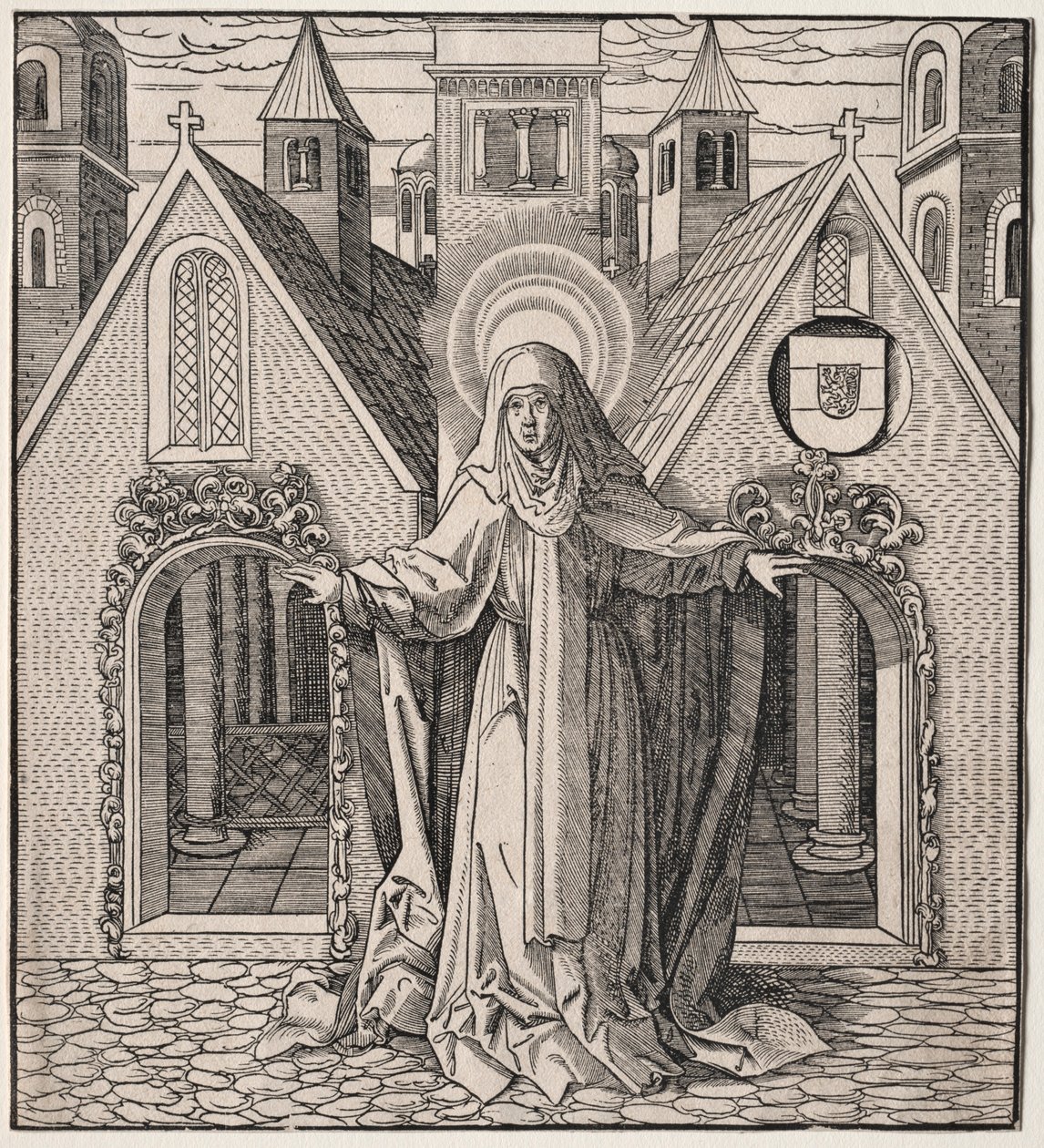 Saint Rega, 1512-1516. av Leonhard Beck