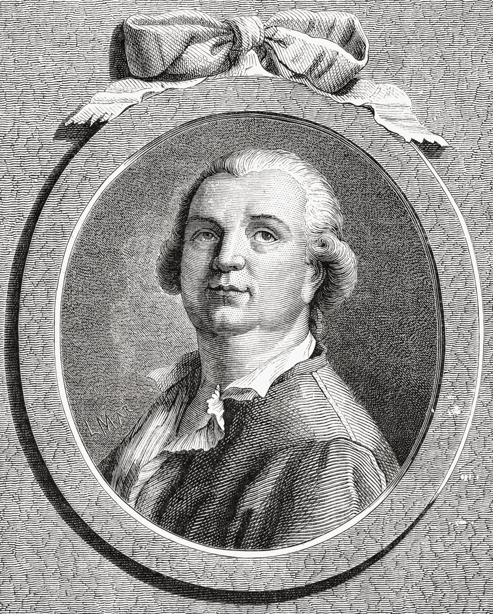 Portrett av Alessandro, greve av Cagliostro (Giuseppe Balsamo) (1743-95) av Leopold Mar