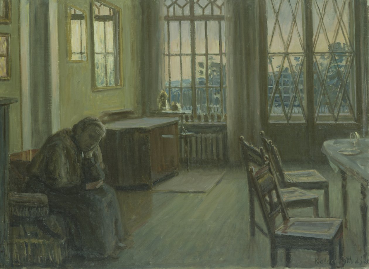 The Twilight Hour, 1909 av Leopold Karl Walter von Kalckreuth