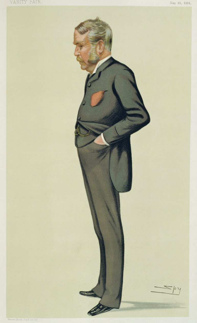 Patience, en "spion"-karikatur av William Schwenck Gilbert (1836-1911) fra Vanity Fair, 21. mai 1881 av Leslie Matthew Ward