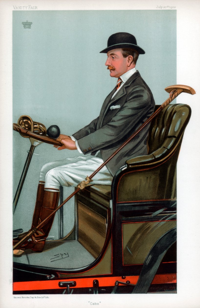 Cabs, 1903. av Leslie Matthew Ward