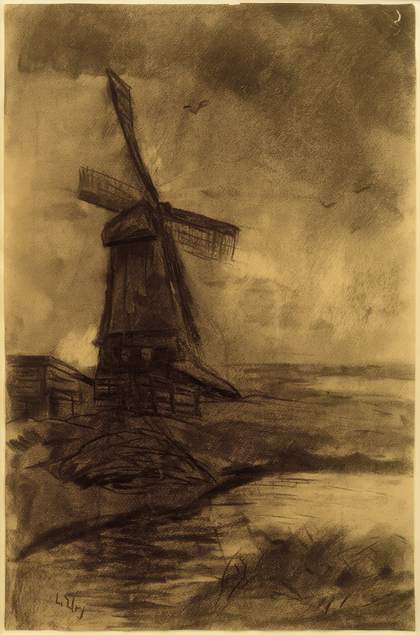 Vindmølle av Lesser Ury