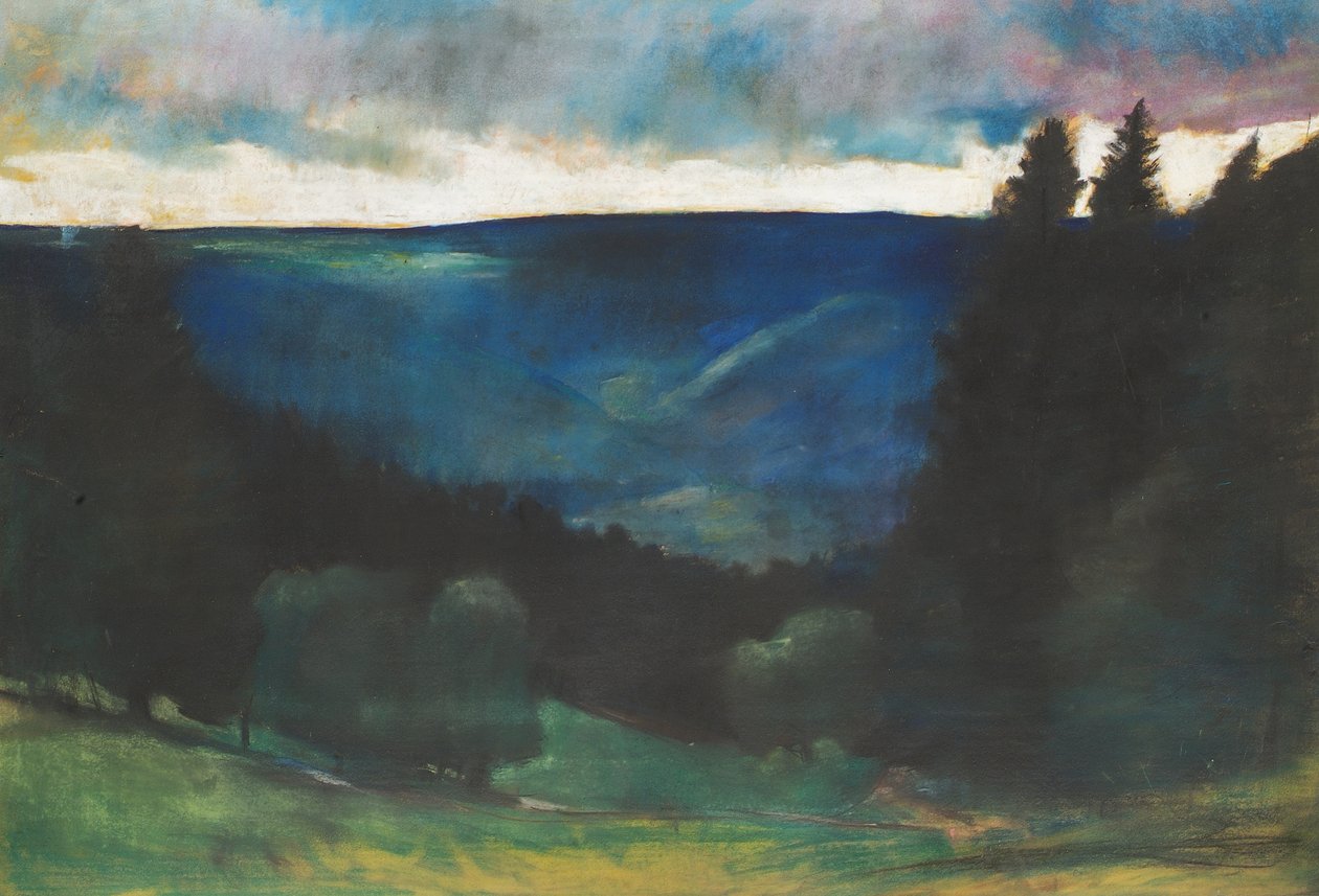 regn stemning av Lesser Ury