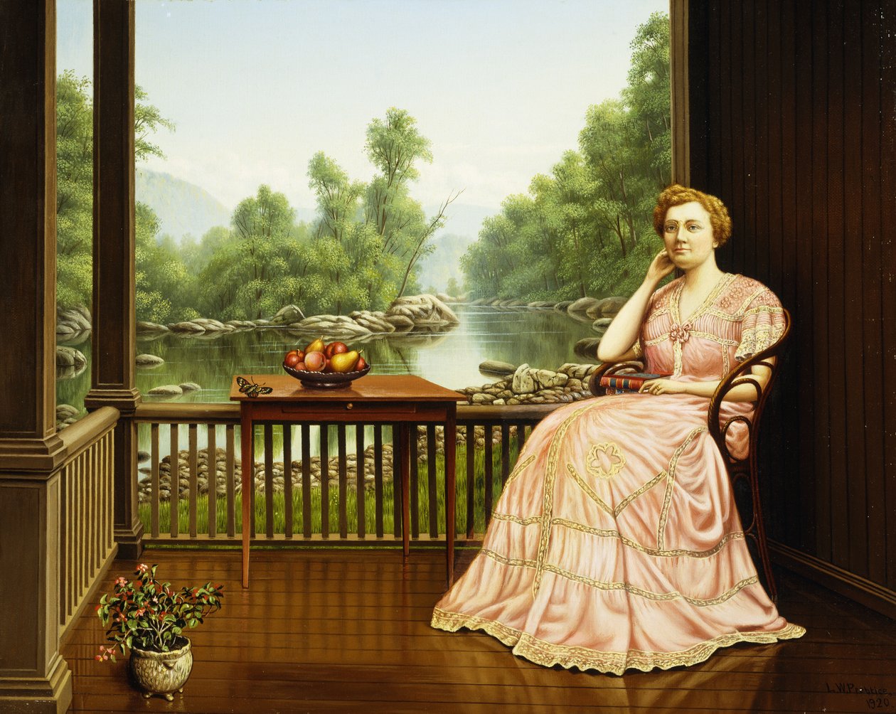 Ettermiddags idyll av Levi Wells Prentice