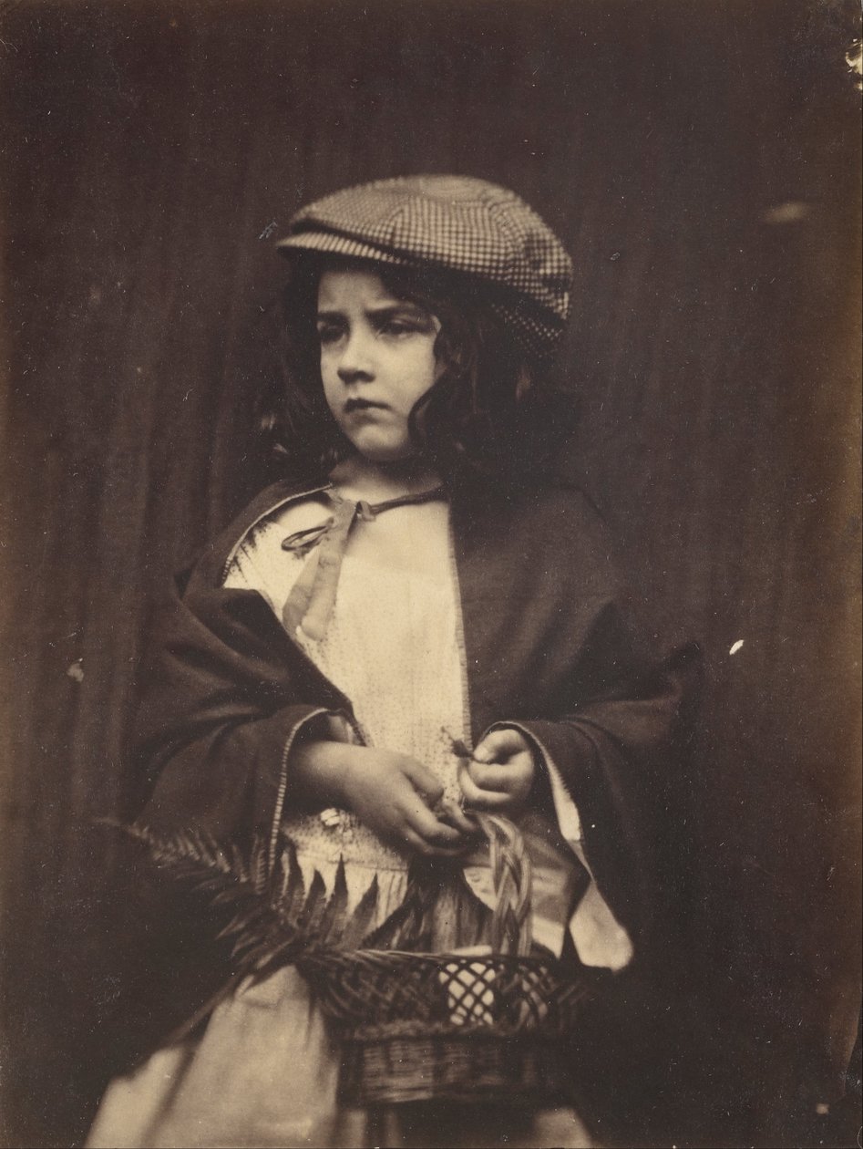 (Ung jente holder en kurv) av Lewis Carroll