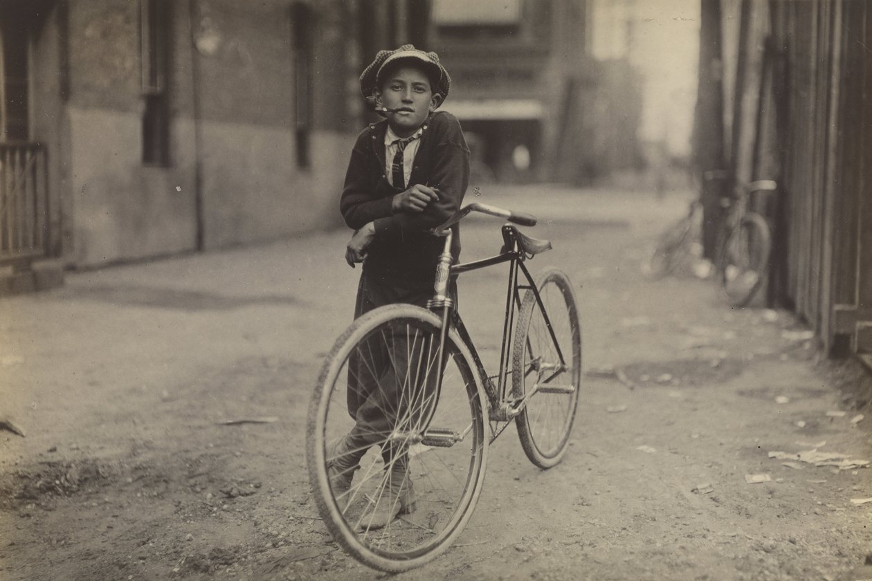 (Messenger Boy for Mackay Telegraph Company, Waco, Texas) av Lewis Wickes Hine