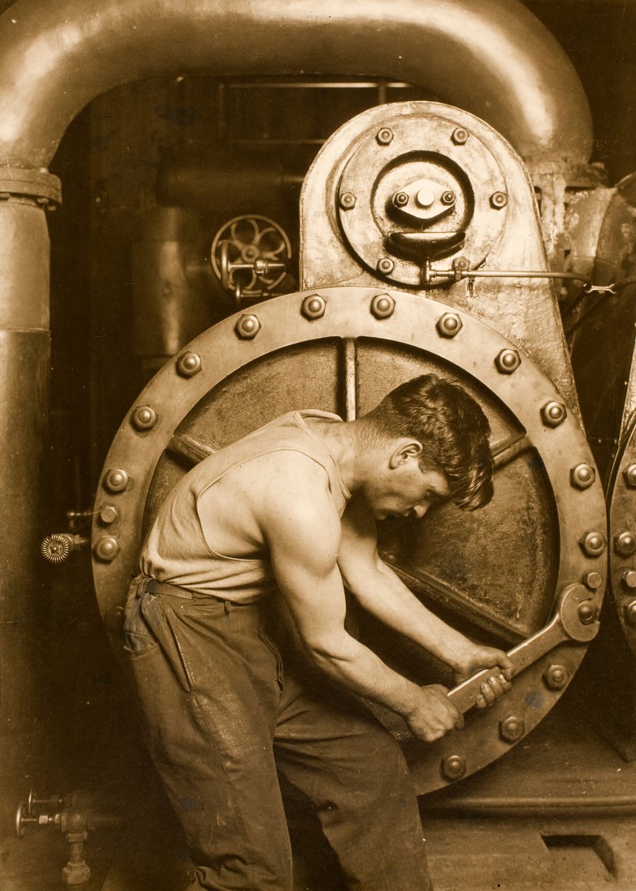 Kraftmekaniker av Lewis Wickes Hine