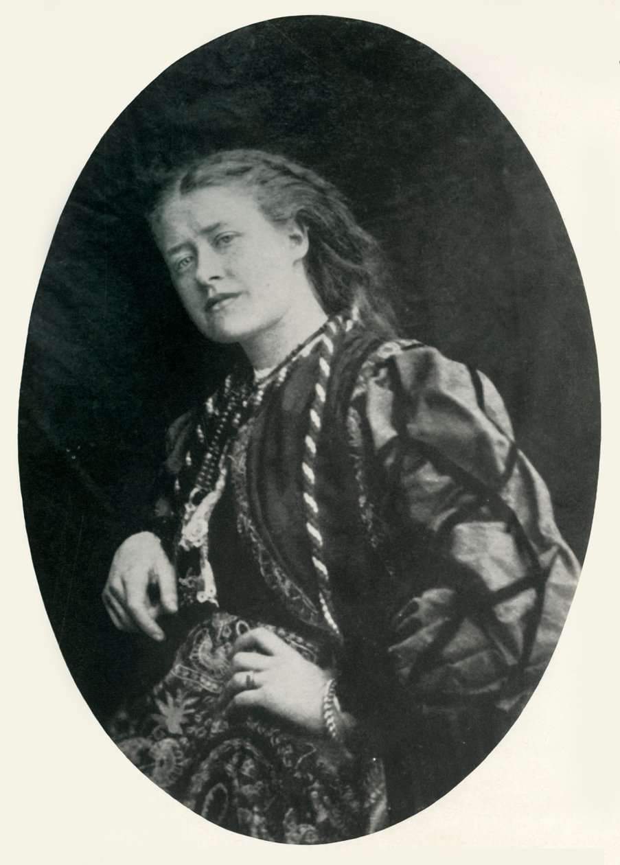 Ellen Terry, c1863, 1948. av Lewis Carroll