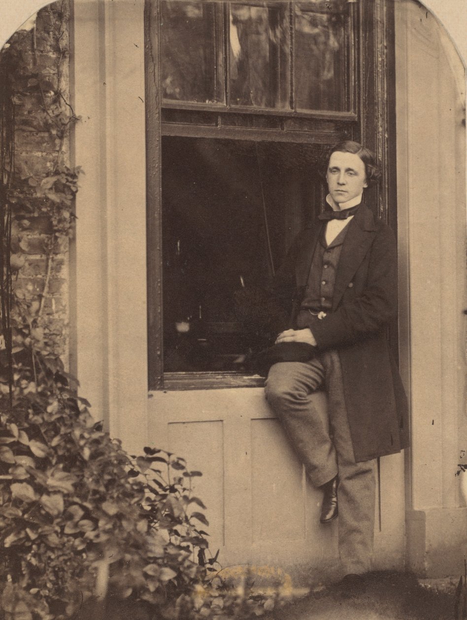 Selvportrett av Lewis Carroll