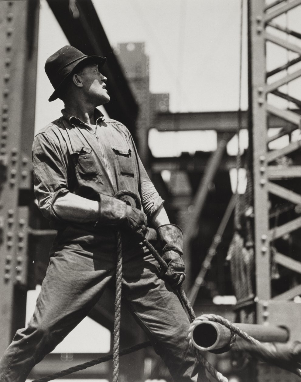Derrick-Man av Lewis Wickes Hine