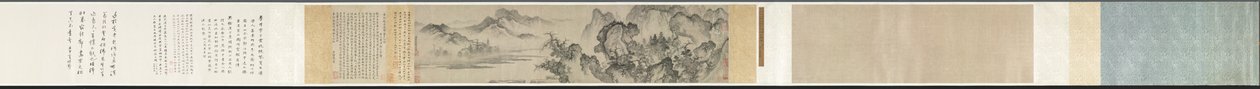 Buddhas konvertering av fem Bhiksu, midten av 1300-tallet. av Li Sheng