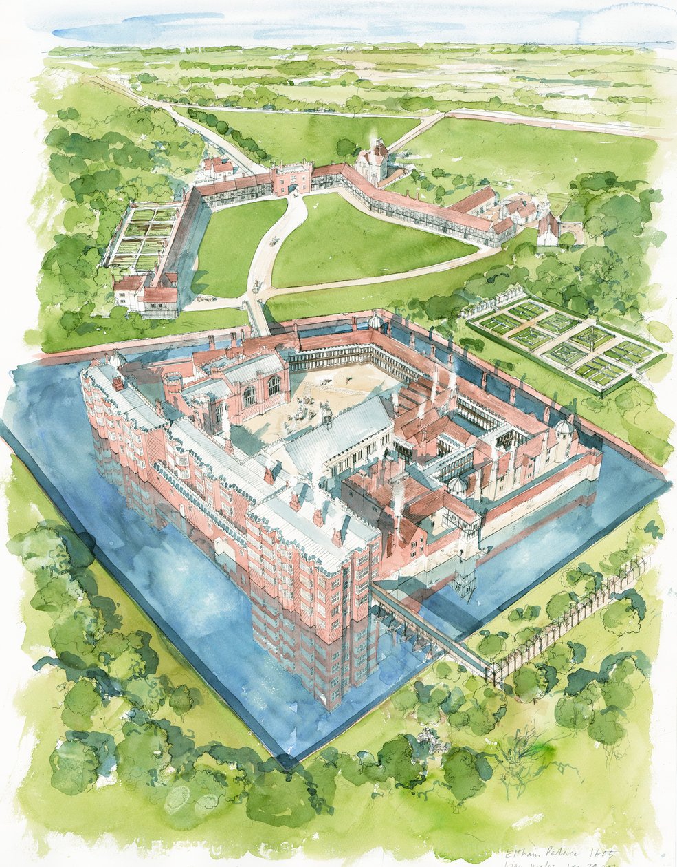 Eltham Palace, Greenwich, London, c1604 c2011 av Liam Wales