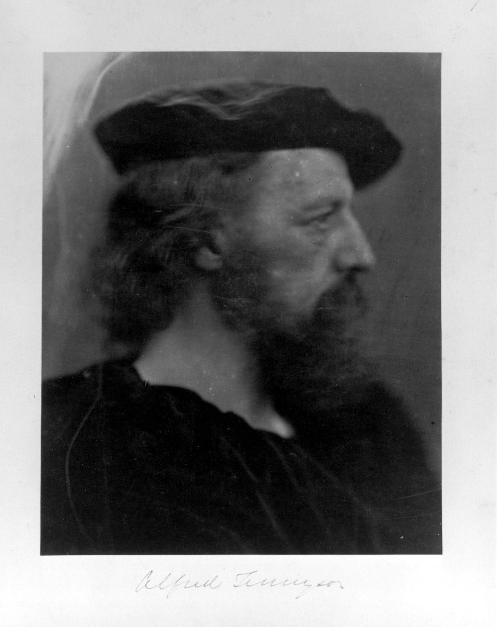 "Alfred Tennyson" av Unbekannt Unbekannt