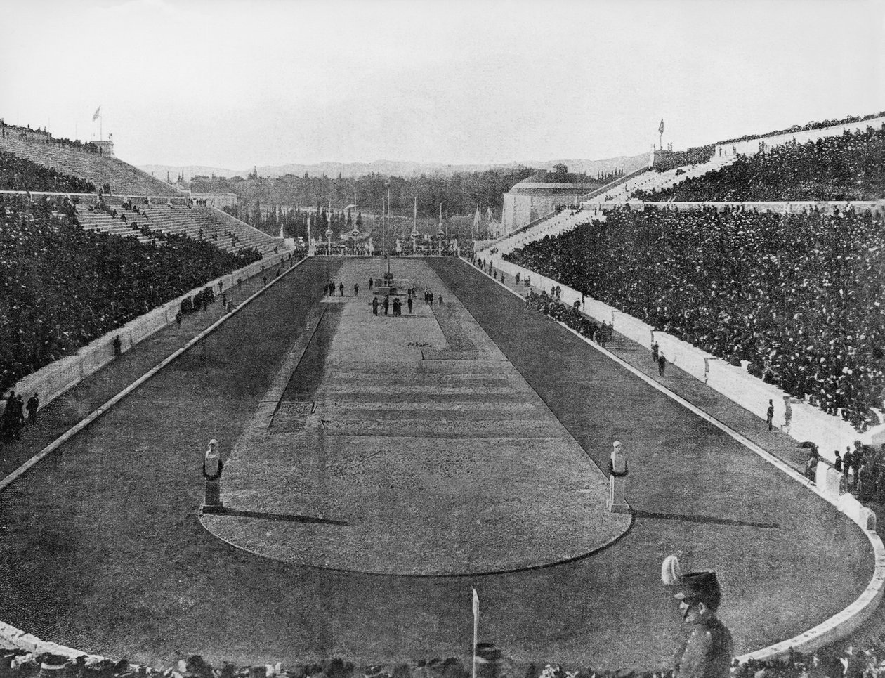 Panathinaiko stadion, OL i Athen av Unbekannt Unbekannt