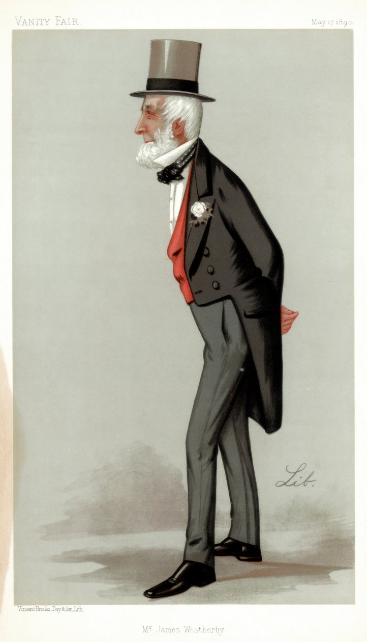 Mr James Weatherby, 1890. av Liborio Prosperi
