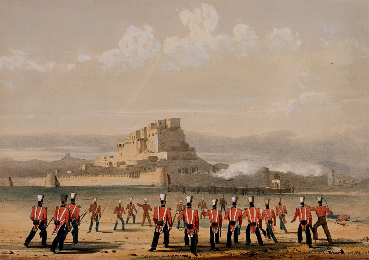 Storming of Khelat, forhåndskompaniene, 13. november 1839, fra 