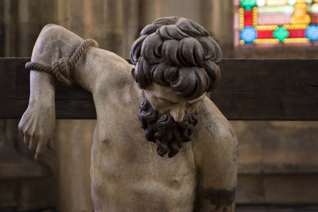 Golgata, detalj av Ligier Richier