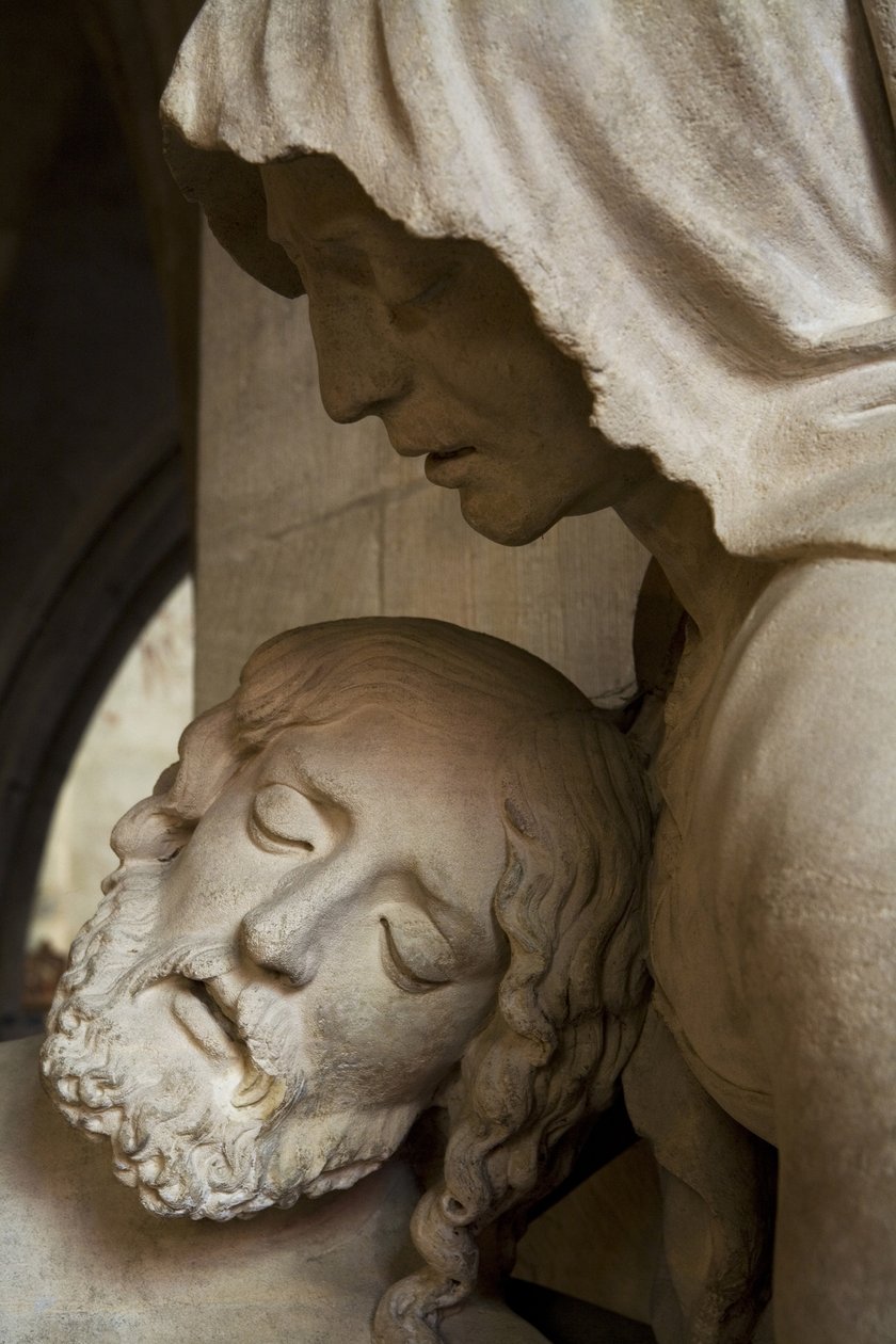 Pieta, detalj av Ligier Richier