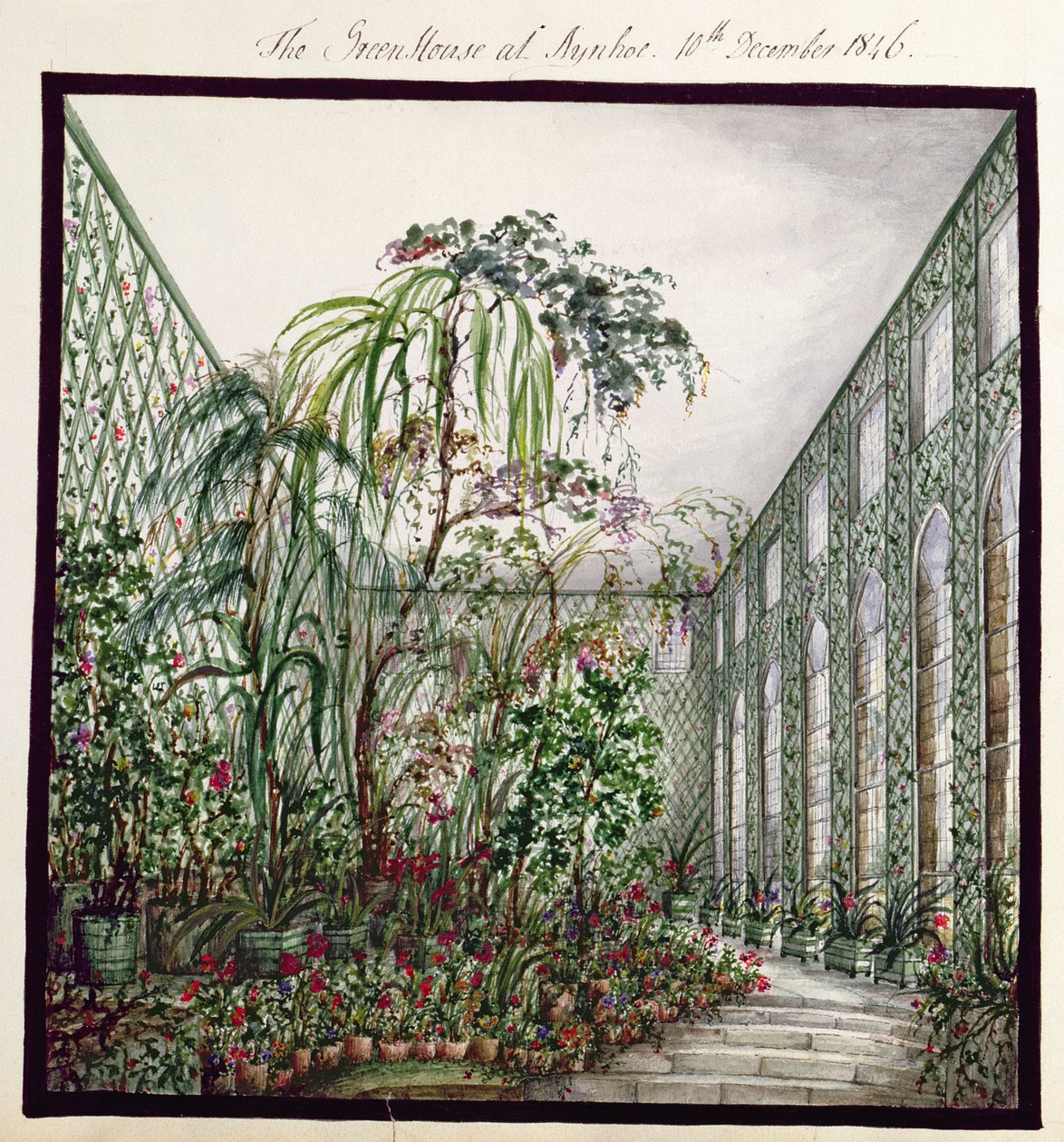 Drivhuset i Aynhoe, 1846 av Lili Cartwright