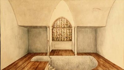 The Cold Bath Room på Aynhoe av Lili Cartwright