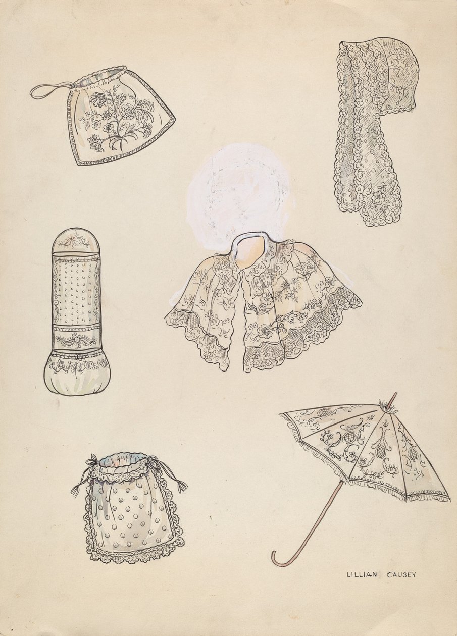 Kostyme, c. 1936. av Lillian Causey