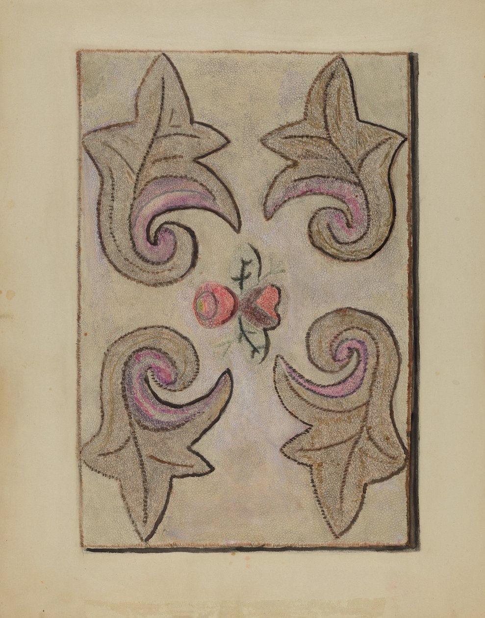 Hooked Rug av Lillian M. Mosseller
