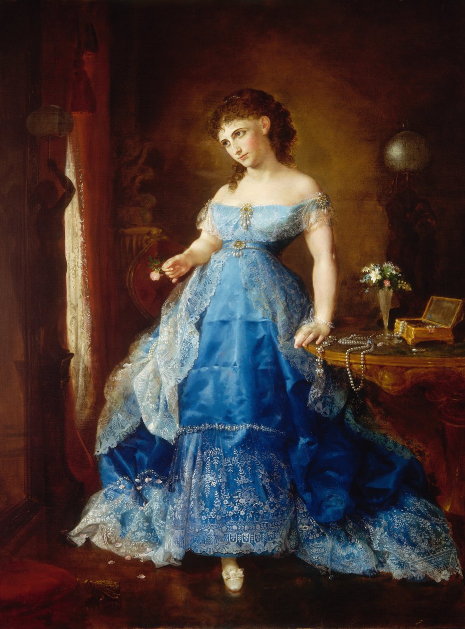 Vi begge må falme (Mrs. Fithian) av Lilly Martin Spencer