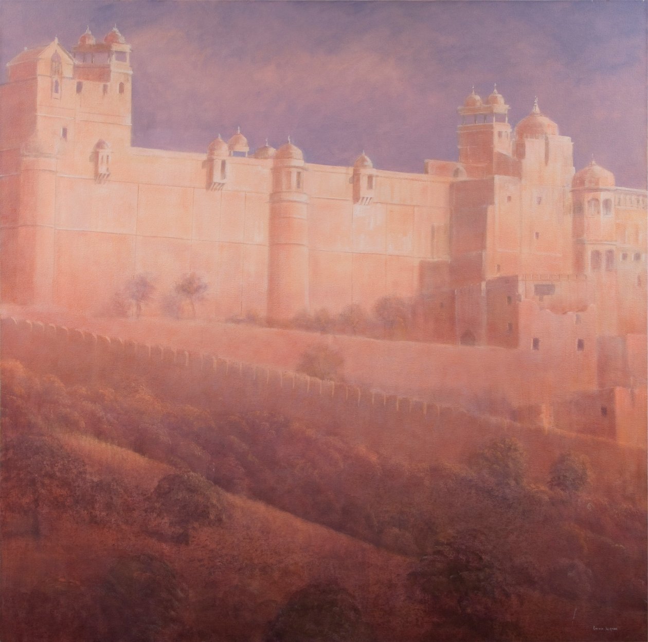 Amber Fort, Jaipur av Lincoln Seligman