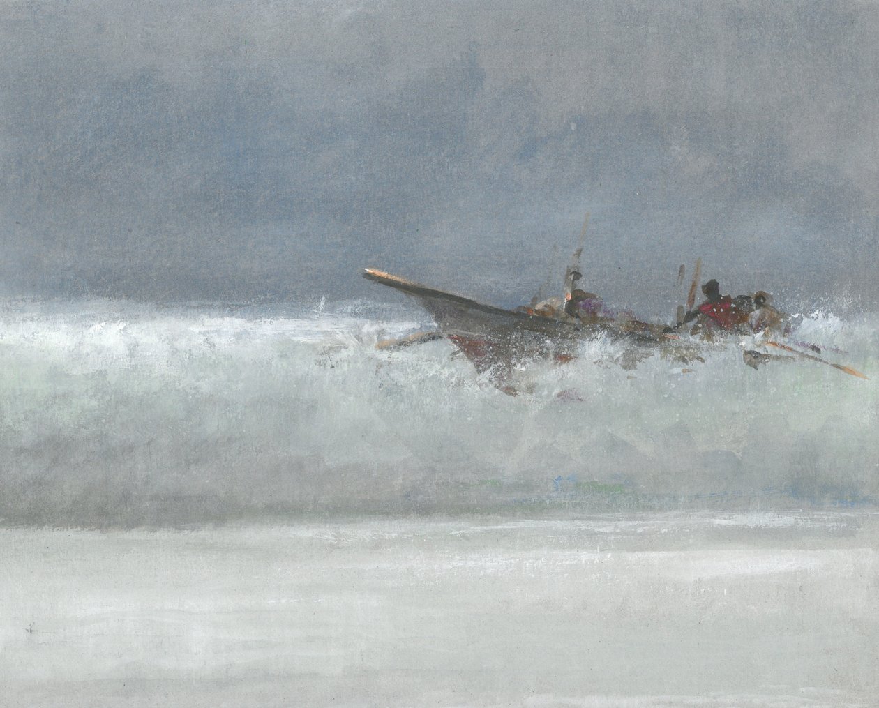 Breaking the Surf, Sri Lanka, 2015 av Lincoln Seligman
