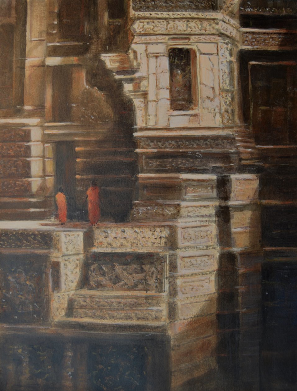 Ellora-grottene av Lincoln Seligman