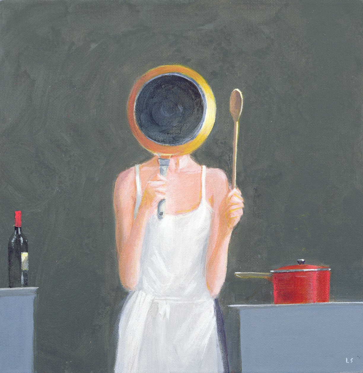 Masterchef, 2005 (akryl) av Lincoln Seligman