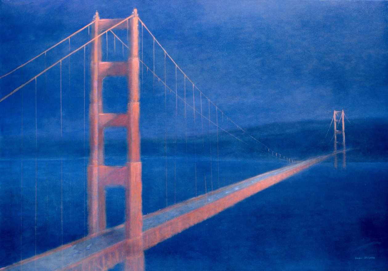 San Francisco, 2004 (akryl) av Lincoln Seligman