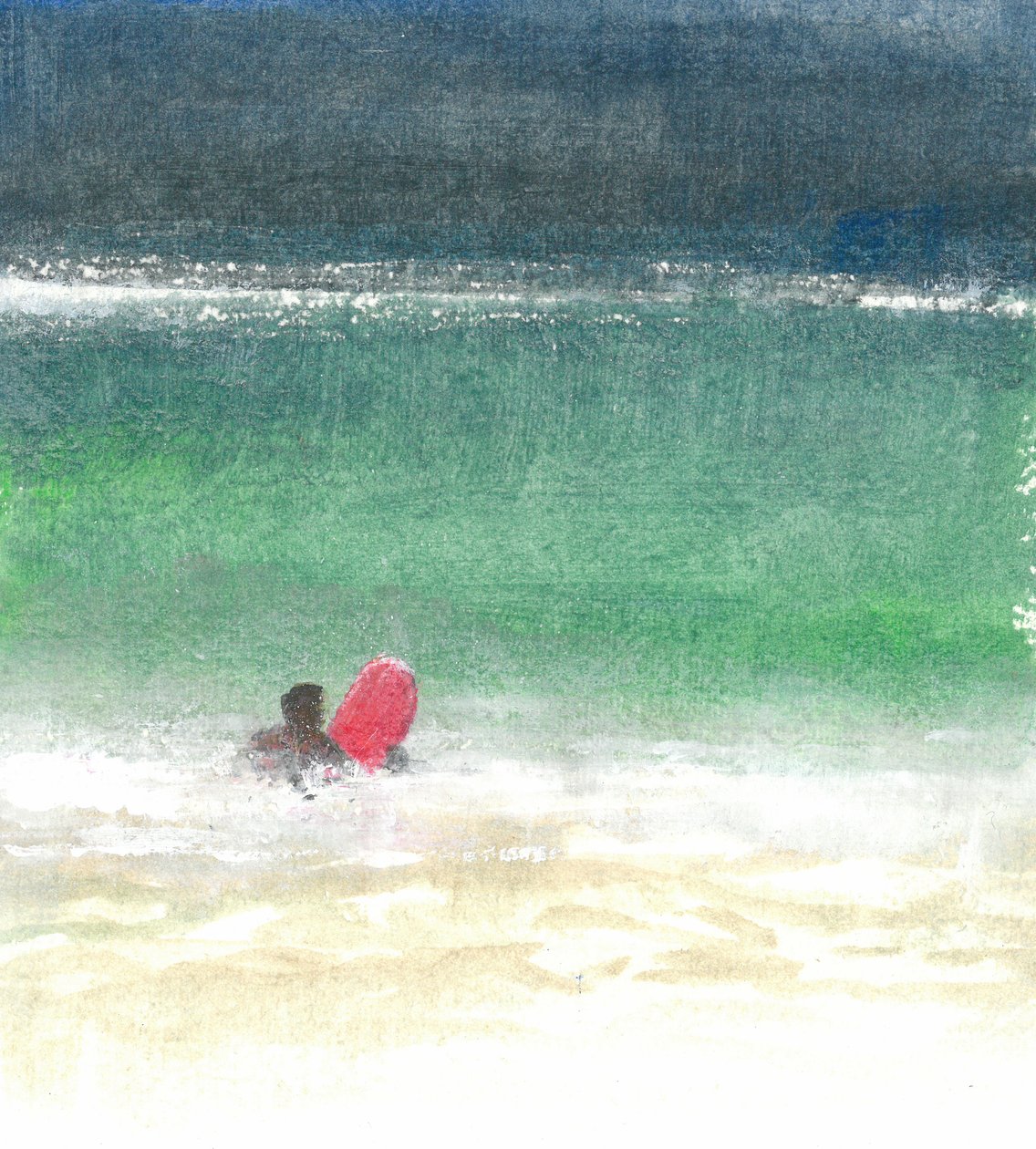 Surfing 2, Sri Lanka, 2015 av Lincoln Seligman