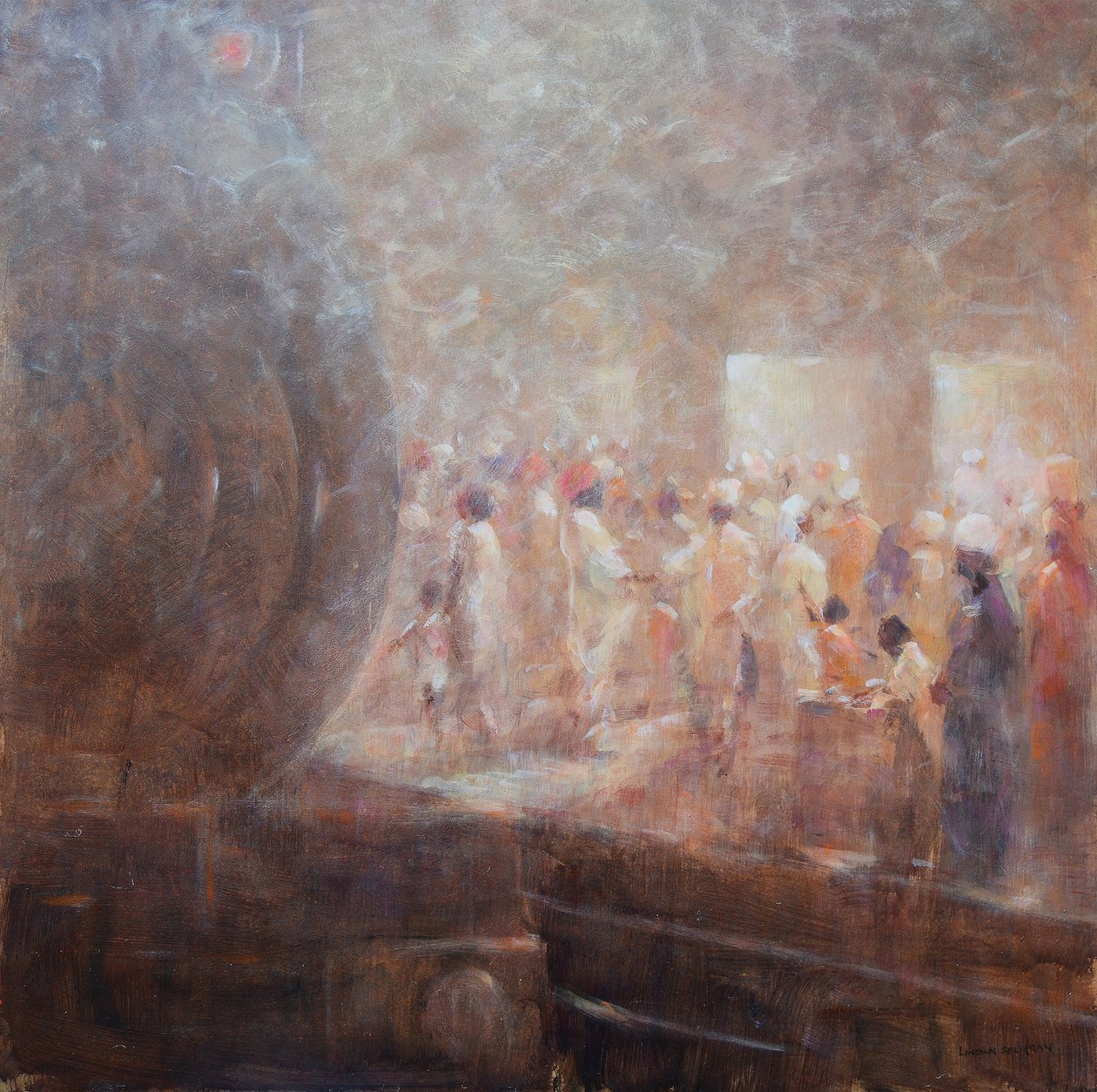Deoghar at midnight av Lincoln Seligman