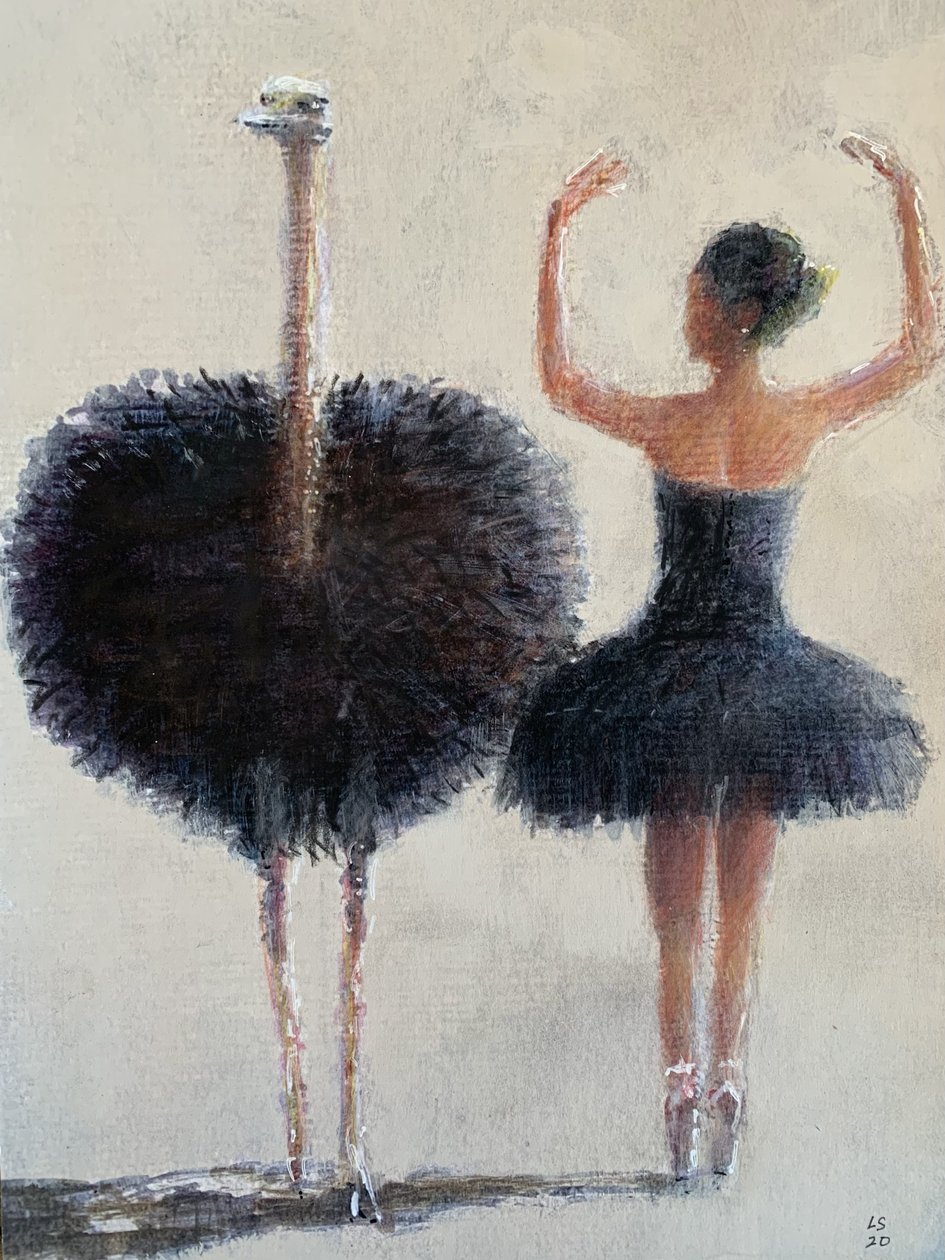 Pas de Deux 3 av Lincoln Seligman