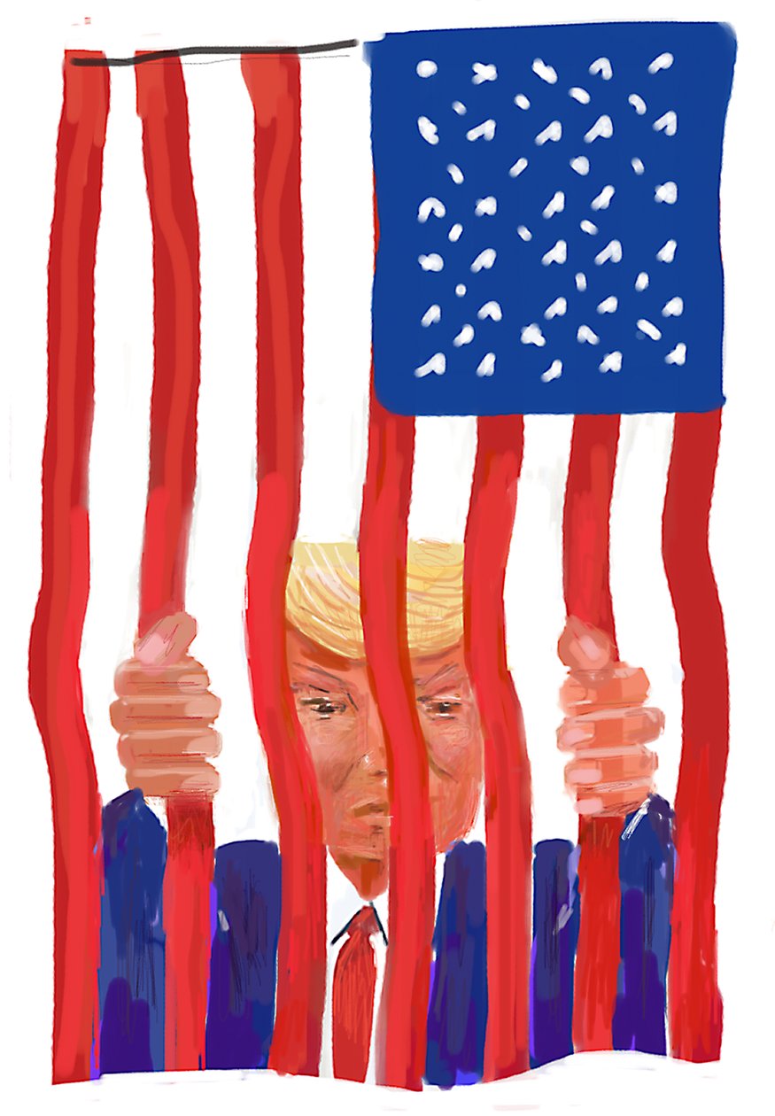 Trump, 2022 (digitalt trykk) av Lincoln Seligman
