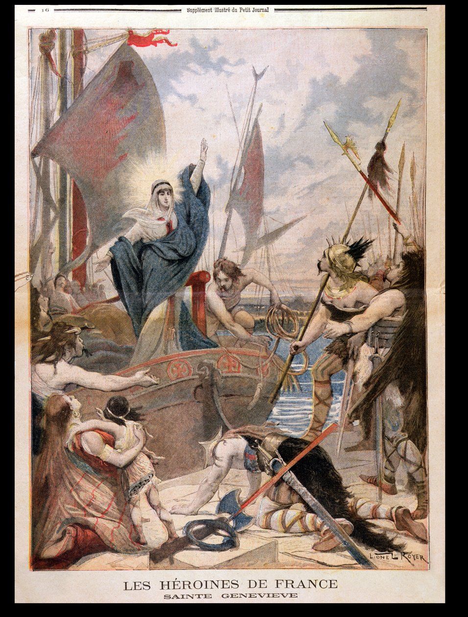 St. Genevieve, fra en serie om Frankrikes heltinner i 