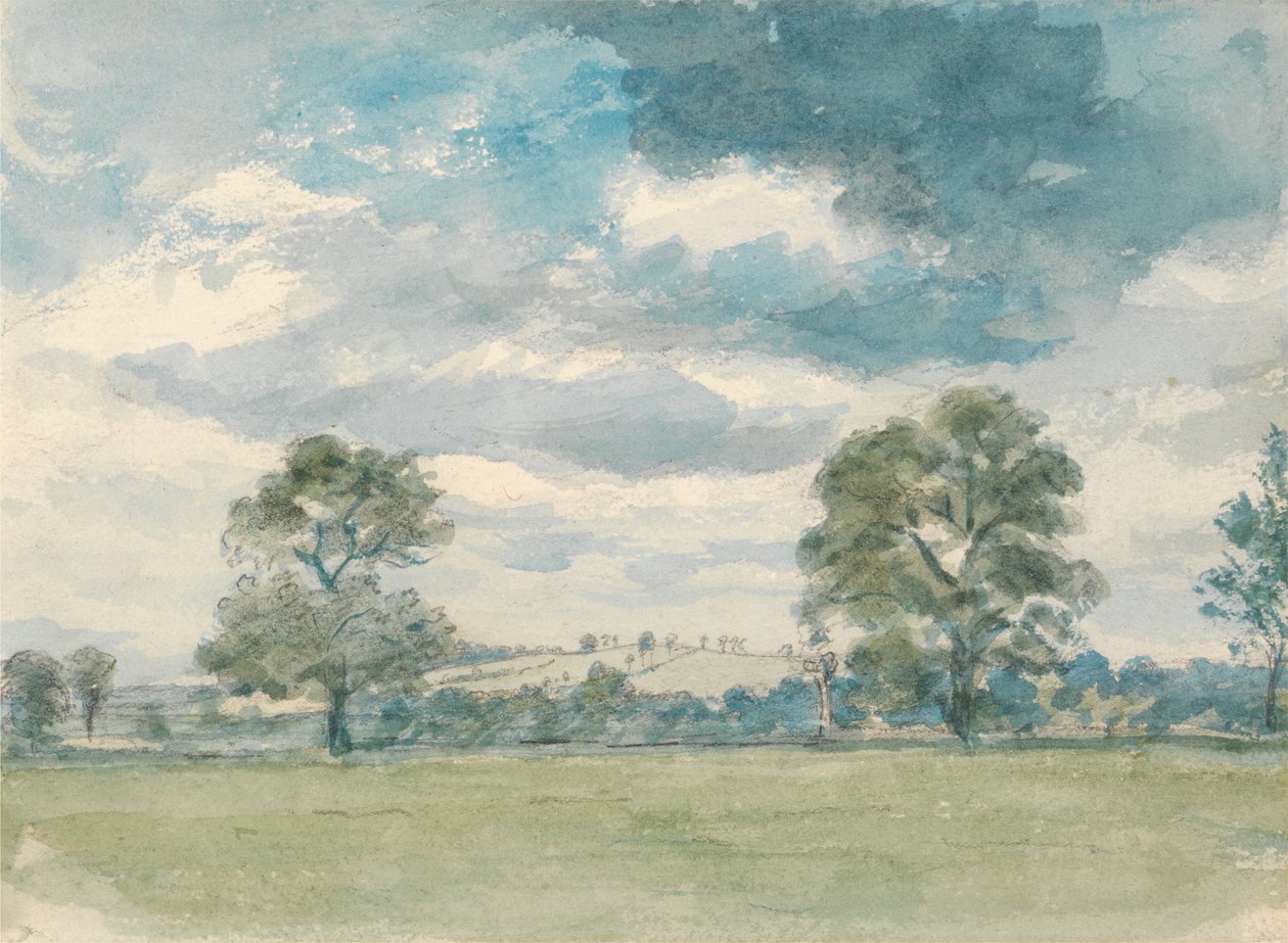 Sommerlandskap av Lionel Constable
