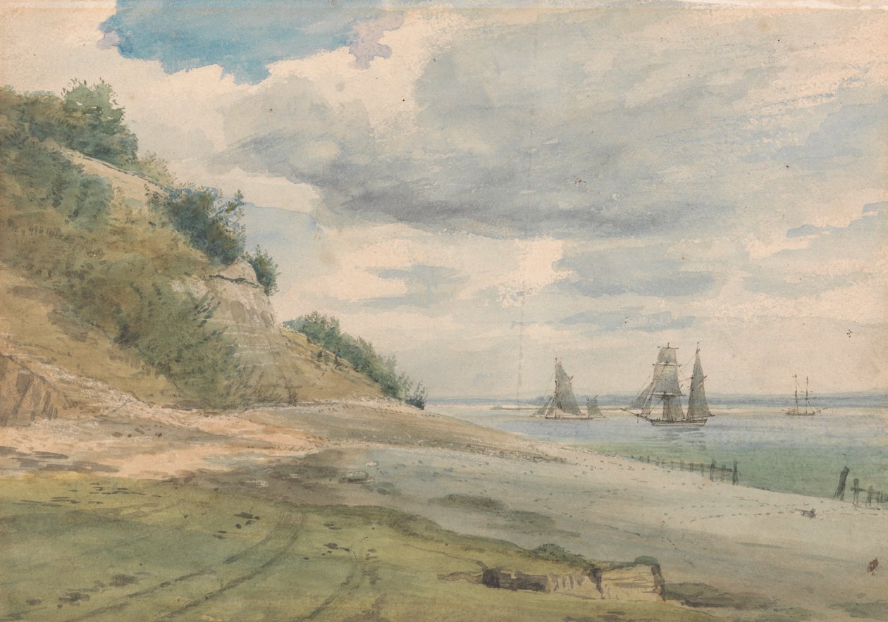 Utsikt nær Walton on Naze av Lionel Constable