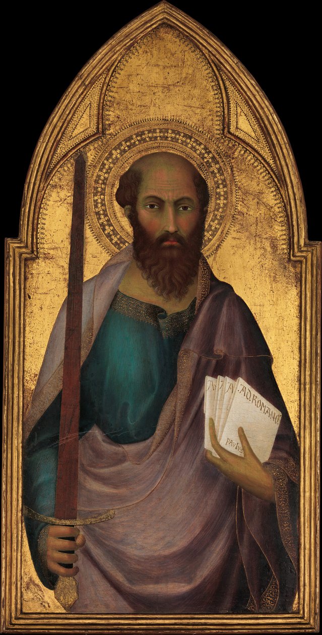 Saint Paul, ca. 1330. av Lippo Memmi