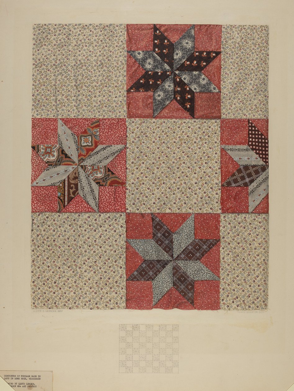 Star Design Trøster, ca. 1937. av Lloyd Charles Lemcke