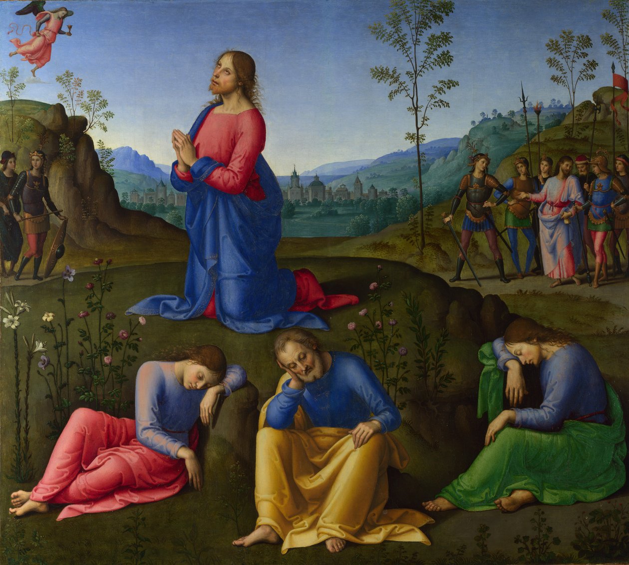 Kvalen i hagen, ca. 1502-1503 av Lo Spagna