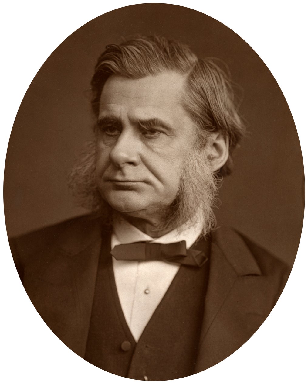 Professor Thomas Henry Huxley, 1880. av Lock and Whitfield
