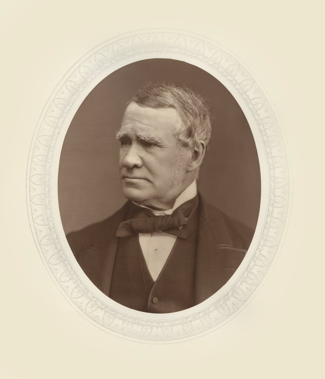 Sir John Hawkshaw bw-bilde av Lock and Whitfield