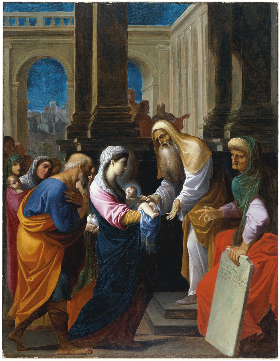 Presentasjonen i tempelet av Lodovico Carracci