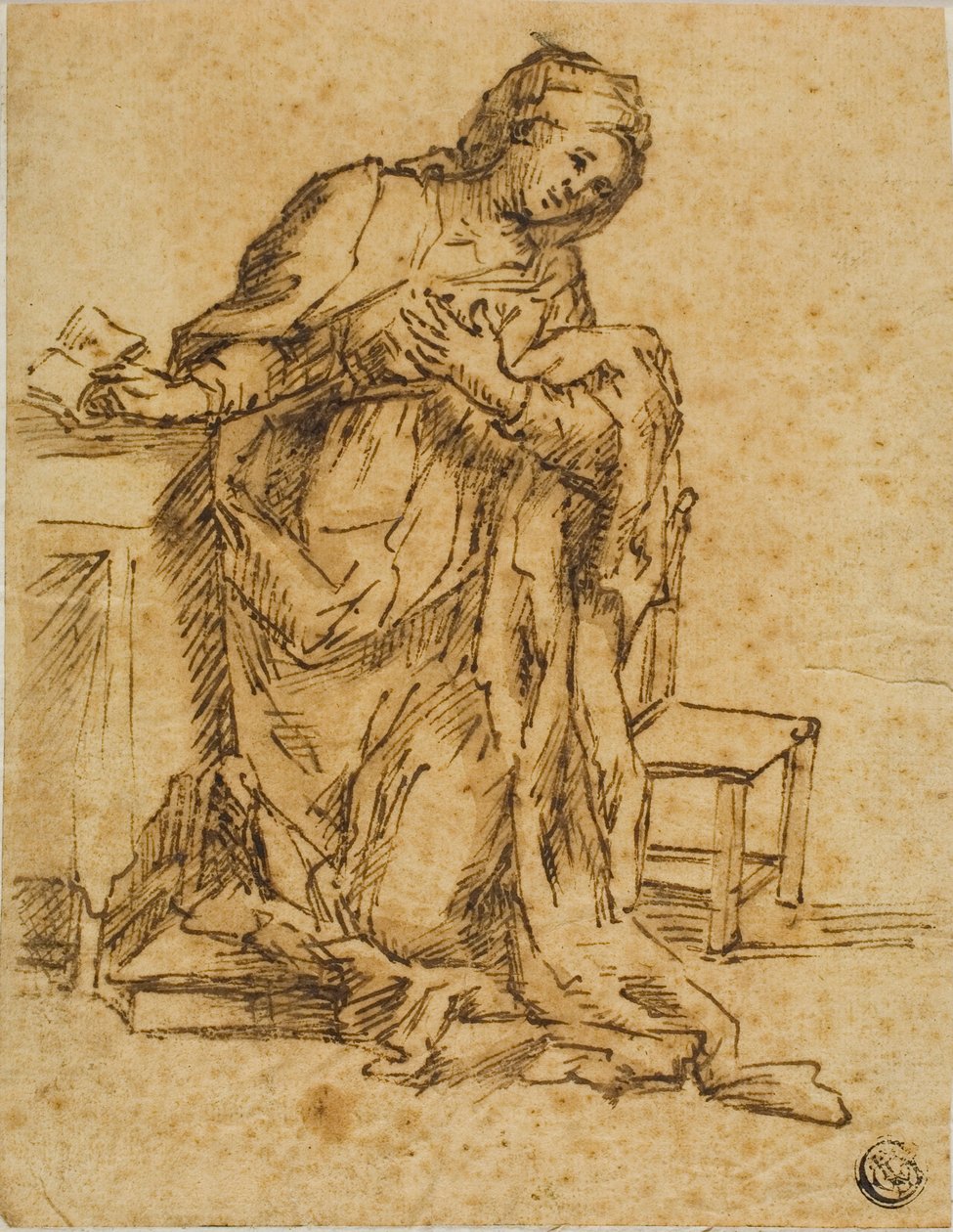 Virgin Announce av Lodovico Carracci