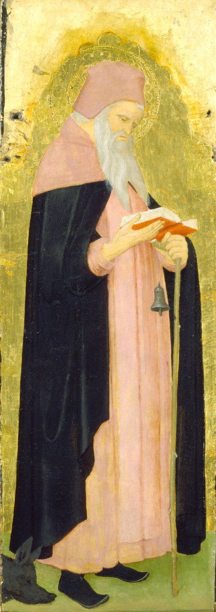Saint Anthony Abbot av Lombard Master
