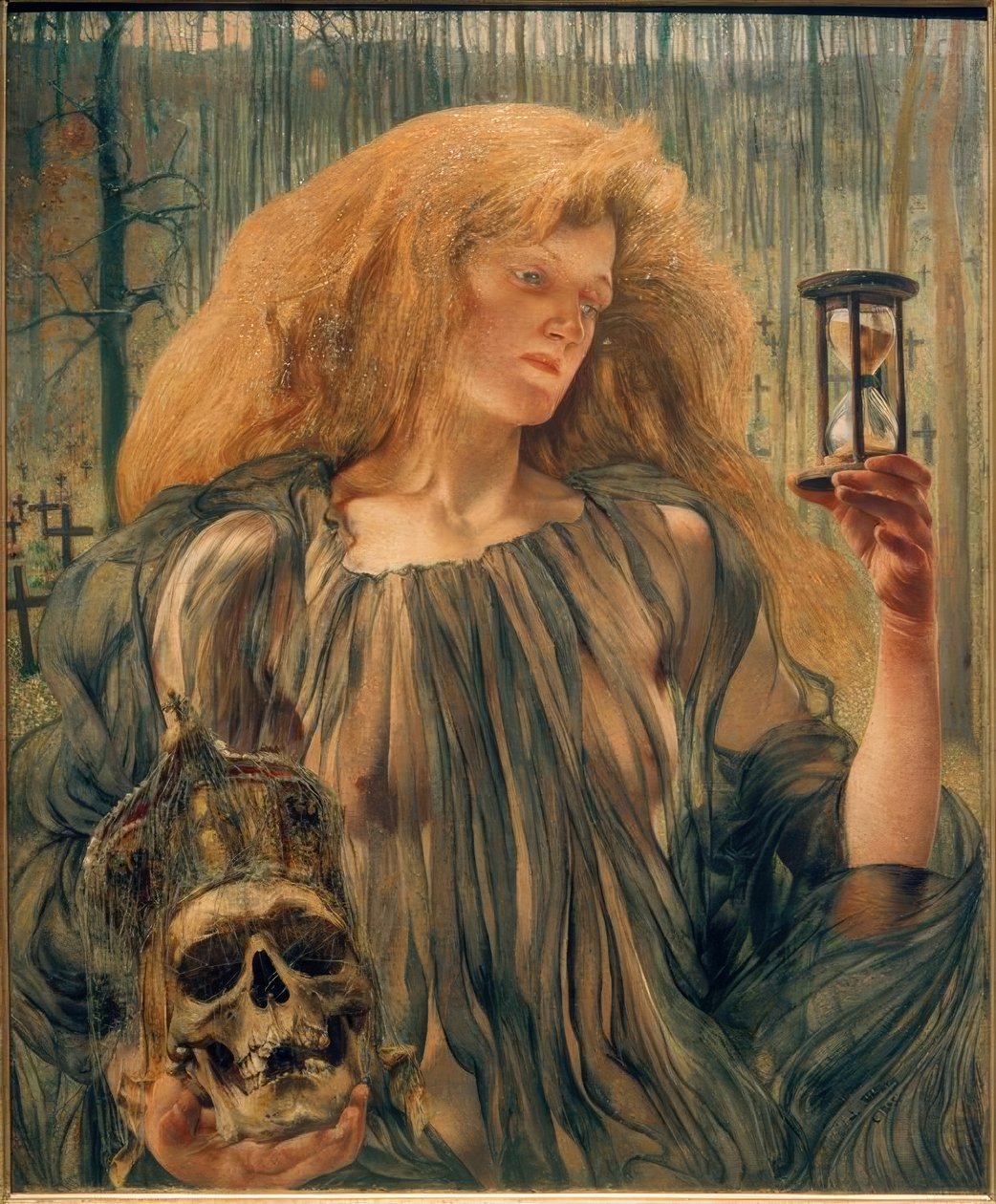 Vanitas av Léon Frédéric
