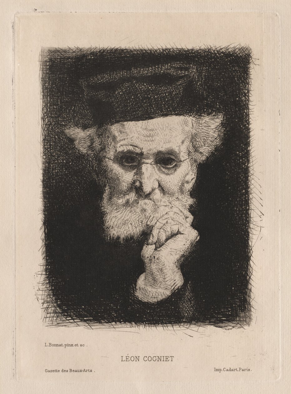 Leon Cogniet, 1881. av Léon Bonnat
